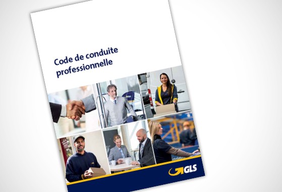 Couverture code de conduite professionnelle GLS France